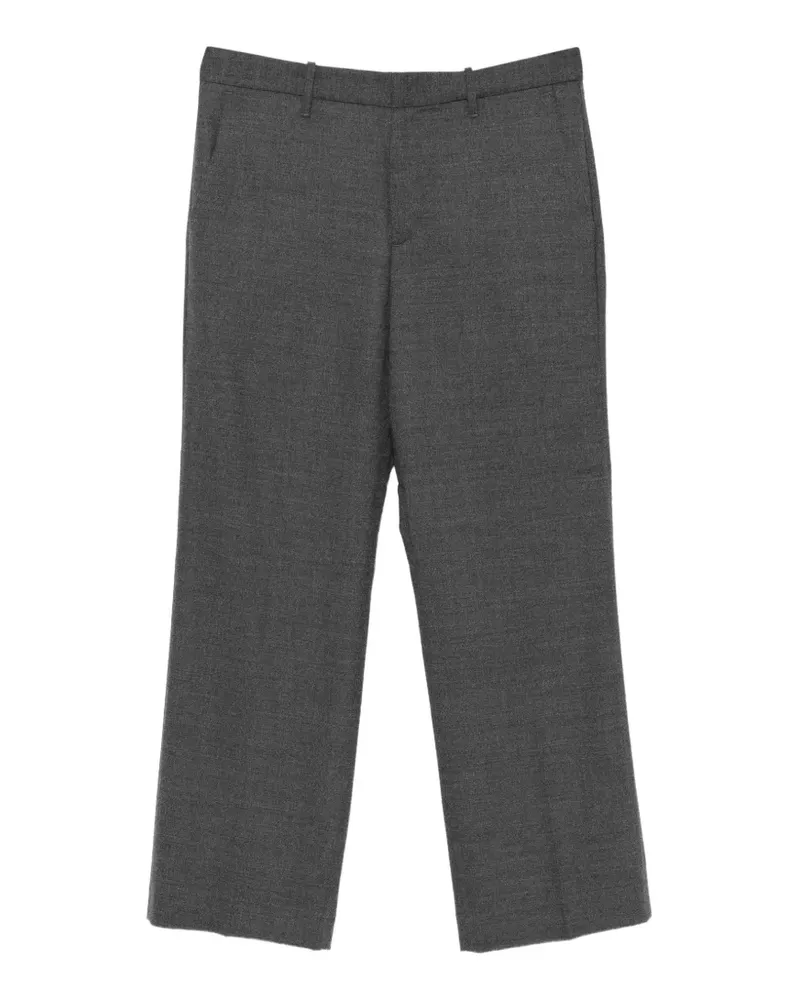 nine:inthe:morning belt-loop button-fastening trousers - Grau Grau