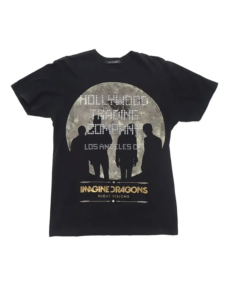 HTC Hollywood Trading Company Imagine Dragons T-Shirt - Schwarz Schwarz