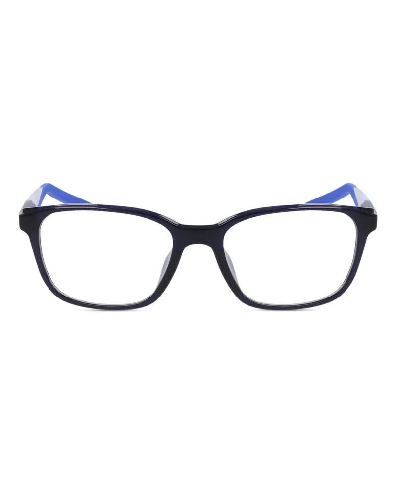 Nike Brille mit eckigem Gestell - Blau Blau