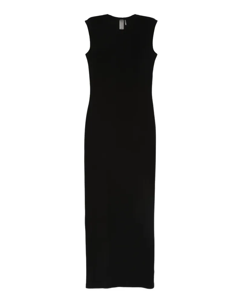 Norma Kamali sleeveless maxi dress - Schwarz Schwarz