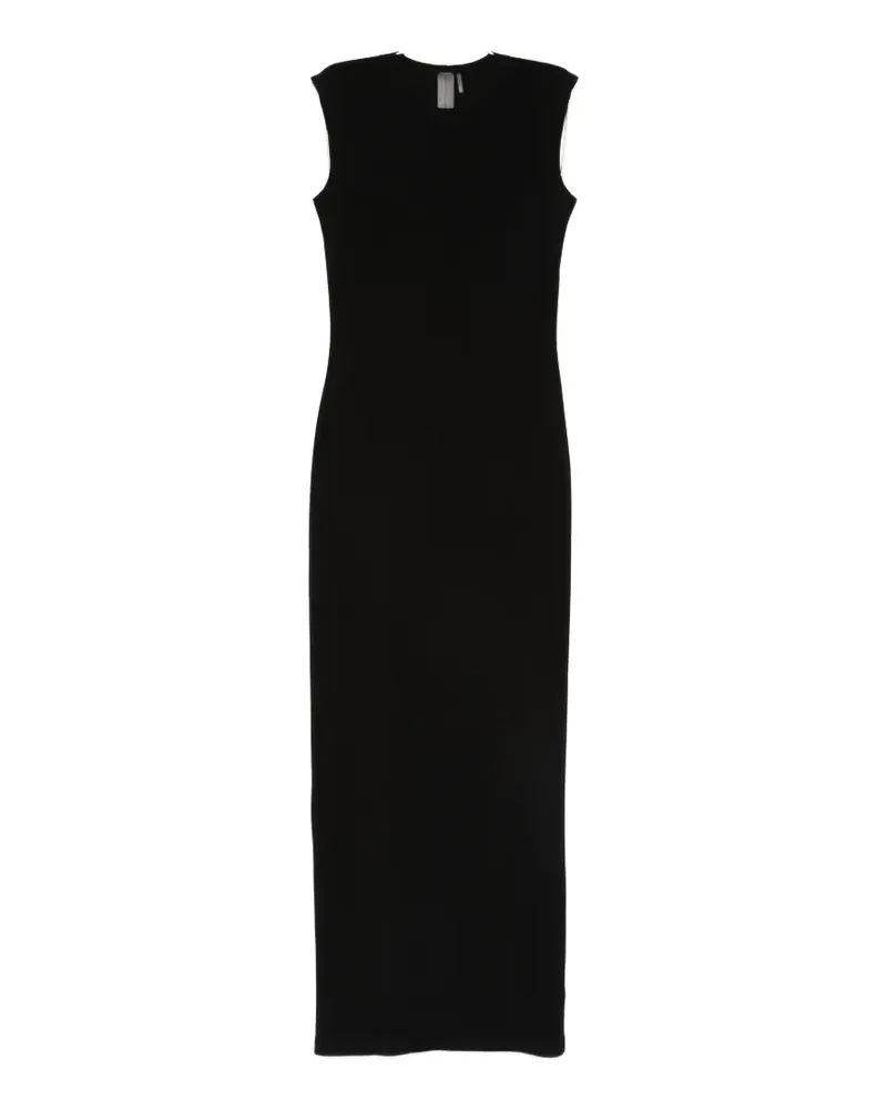 Norma Kamali sleeveless maxi dress - Schwarz Schwarz