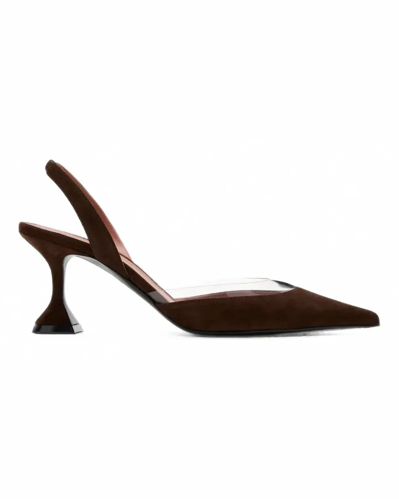 Amina Muaddi Lara slingback pumps - Braun Braun