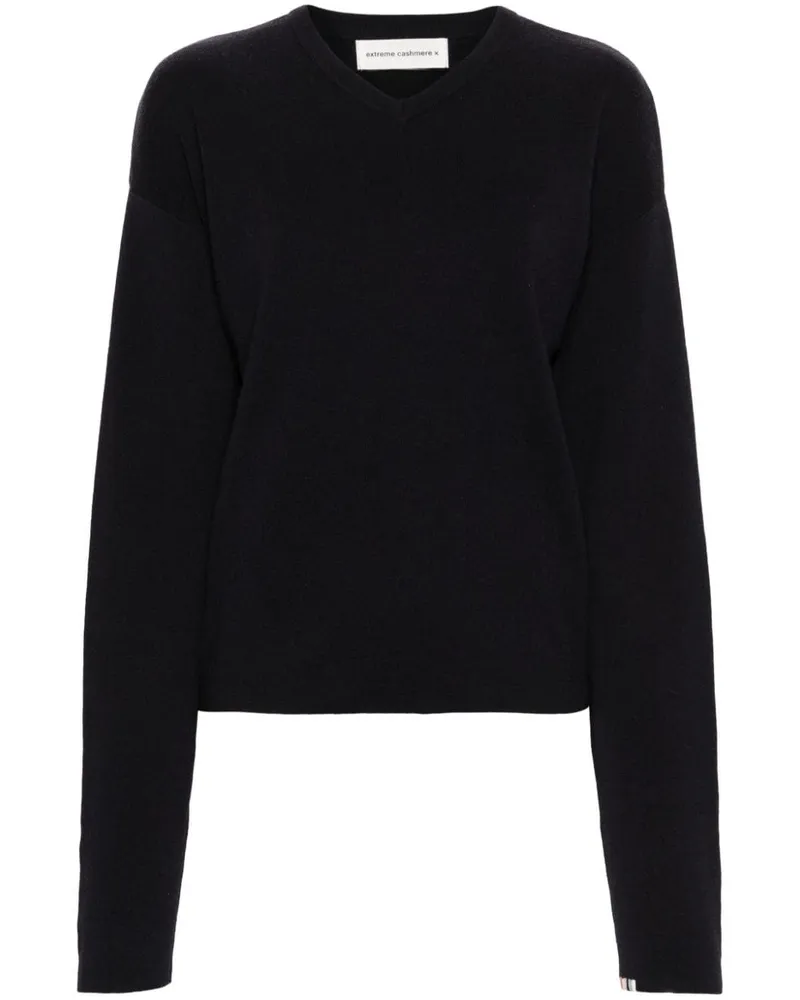 extreme cashmere n°336 ninety Pullover - Blau Blau
