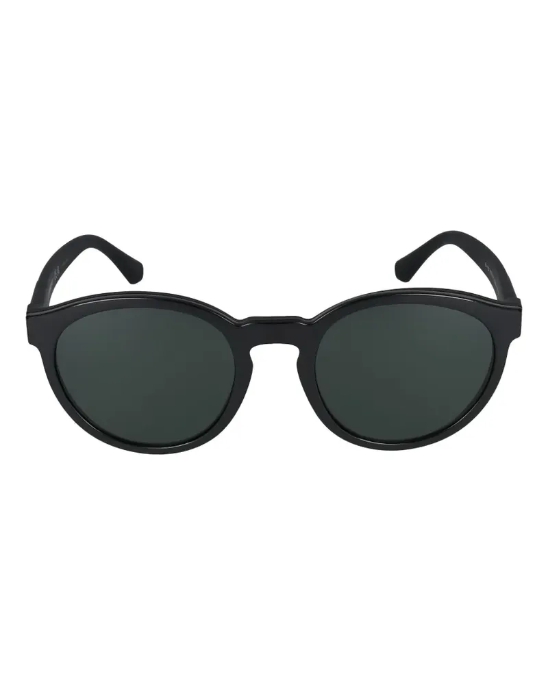 Emporio Armani round-frame sunglasses - Schwarz Schwarz