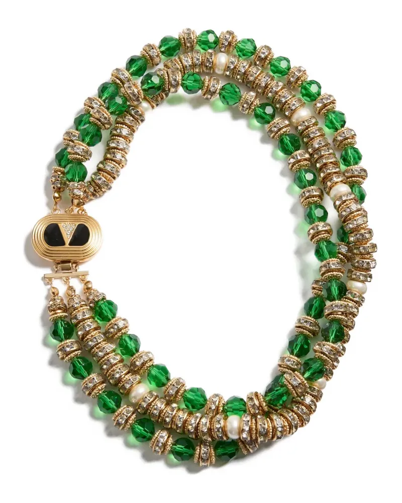 Valentino Garavani Coeur Royal Halskette - Gold Gold