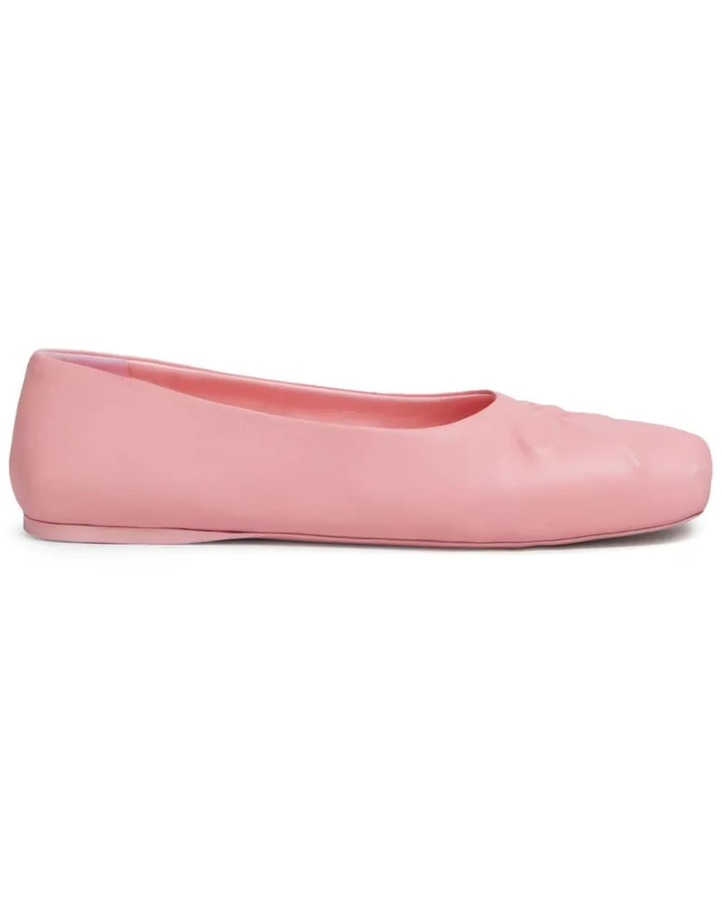 Marni Ballerinas mit Schleifendetail Rosa