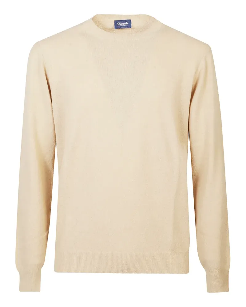 Drumohr  Pullover mit Rundhalsausschnitt - Nude Nude