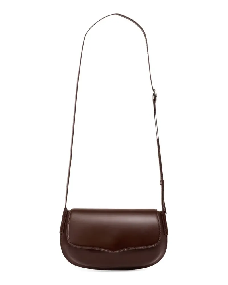 Christophe Lemaire Belly Umhängetasche - Braun Braun