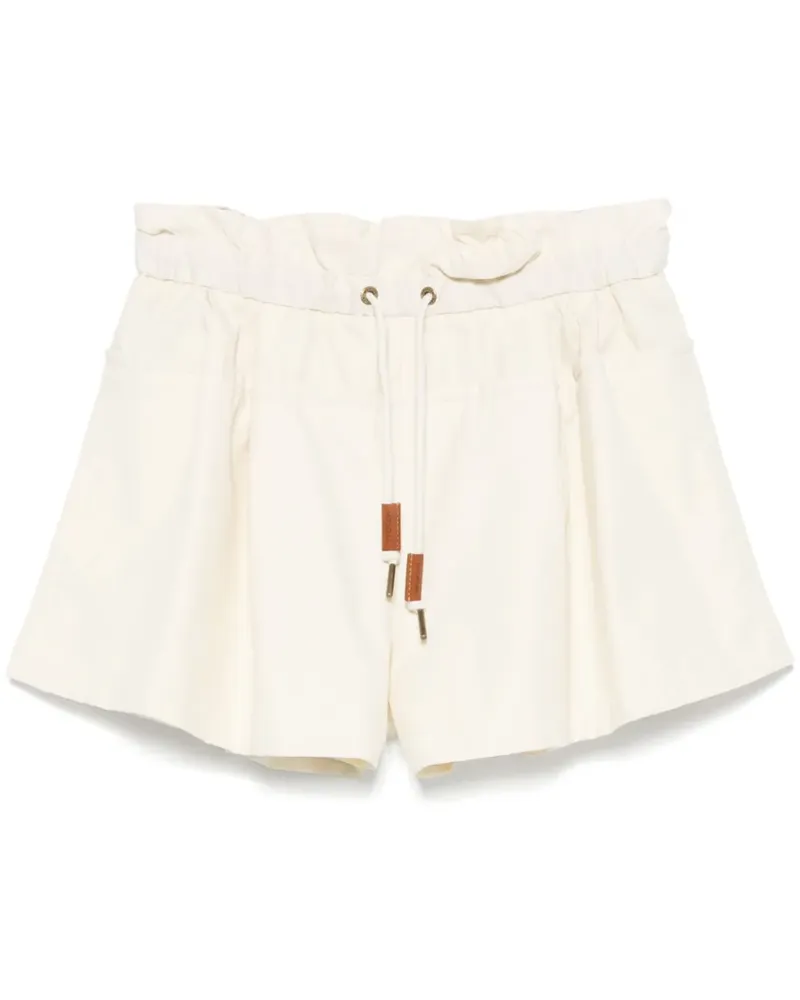 Moncler Shorts mit Kordelzug - Nude Nude