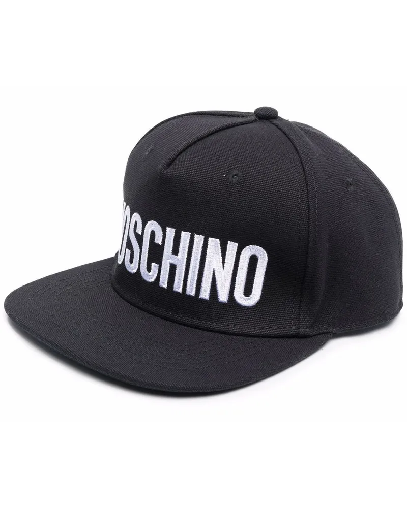 Moschino Baseballkappe mit geradem Schirm - Schwarz Schwarz