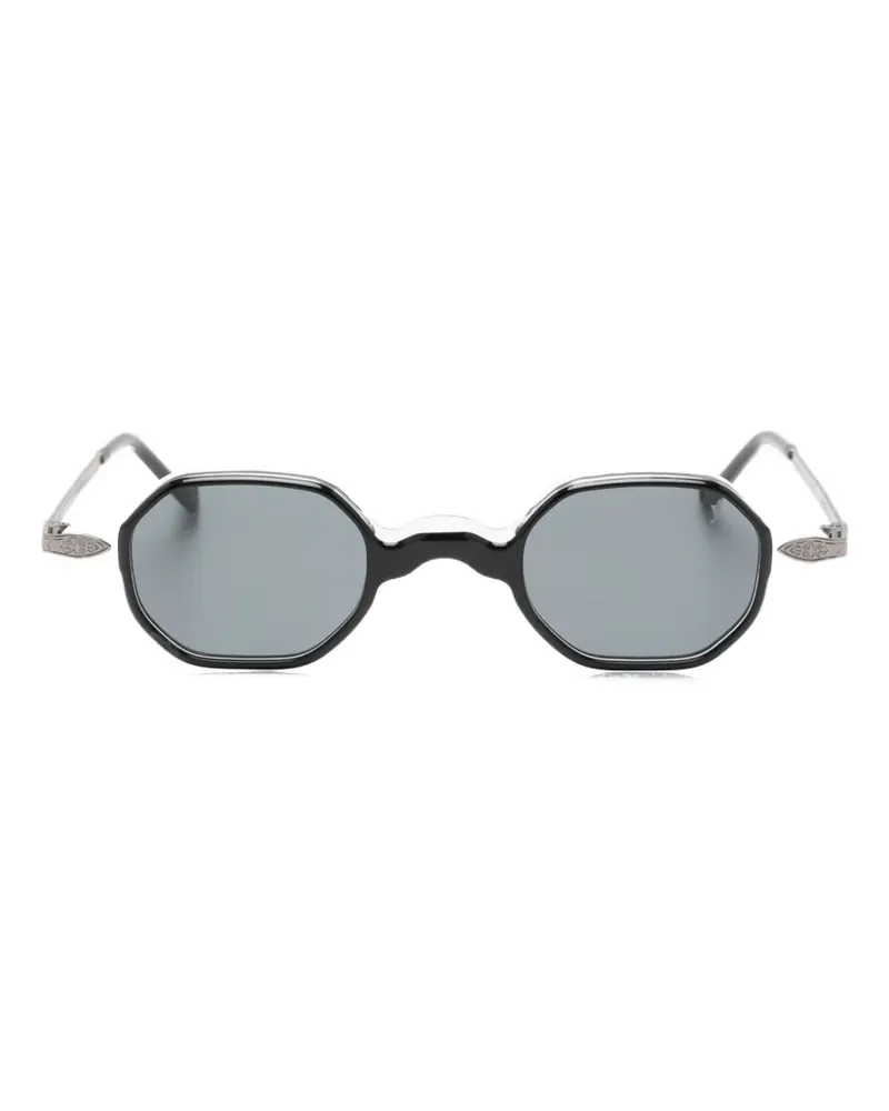 Eyepetizer Sonnenbrille mit geometrischem Gestell - Silber Silber