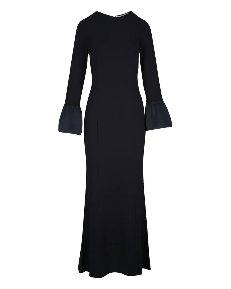 Dorothee Schumacher Kleid mit Glockenärmeln - Schwarz Schwarz