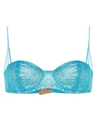 Giuseppe di Morabito Balconette-BH mit Strass Blau