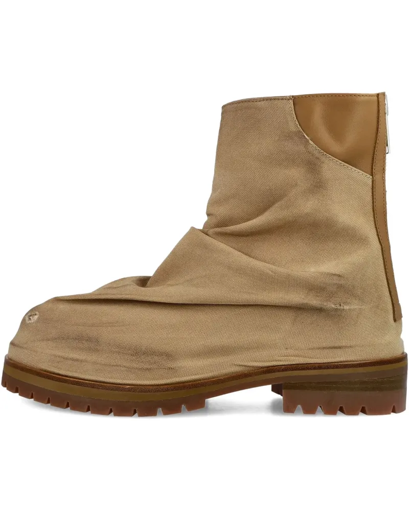 FourTwoFour on Fairfax Marathon boots - Nude Nude