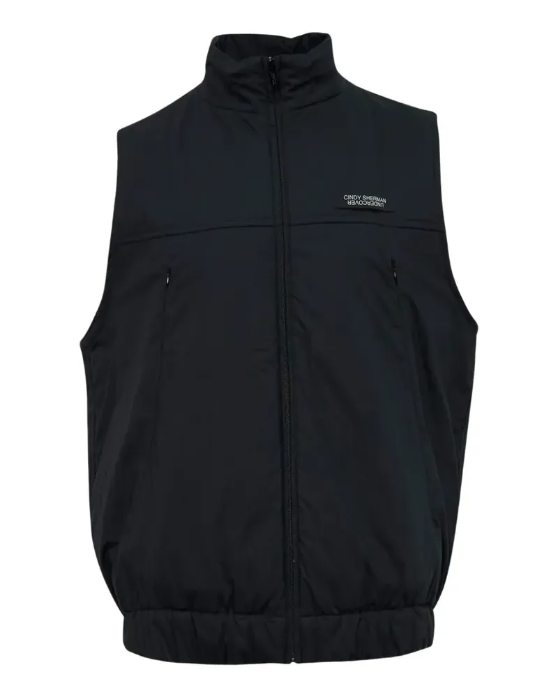 Undercover Cindy Sherman graphic-print gilet - Schwarz Schwarz