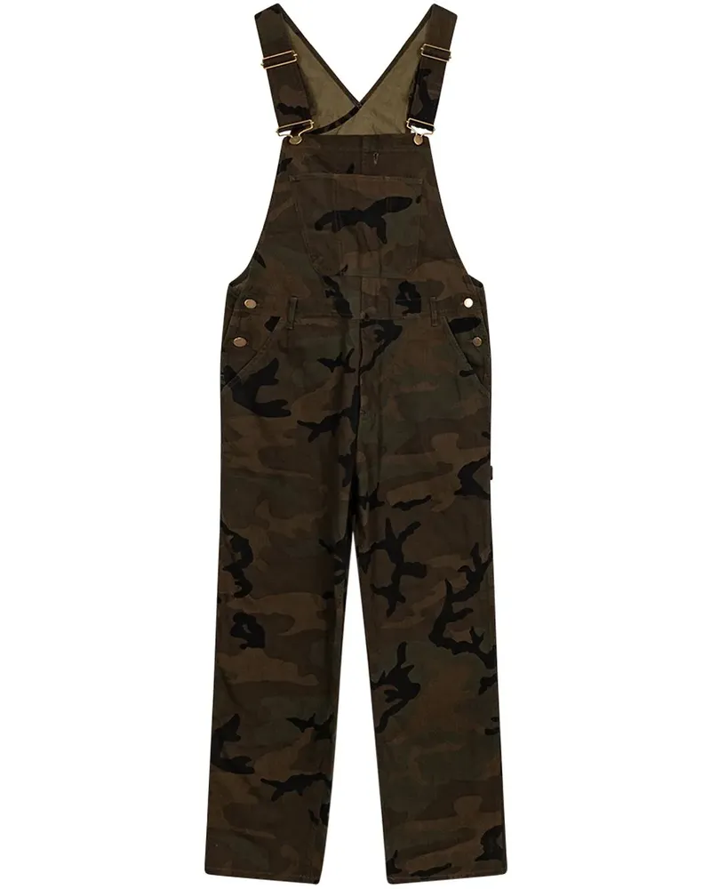 Supreme Being x Louis Vuitton Overall mit Camouflage-Print - Grün Grün