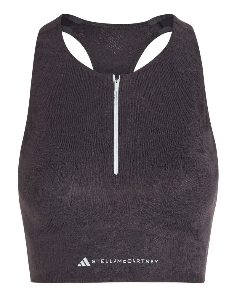 adidas x Stella McCartney Oberteil - Schwarz Schwarz