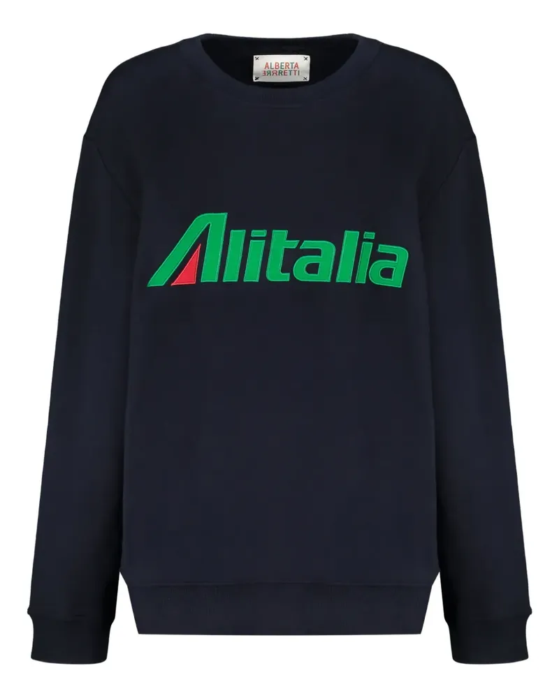 Alberta Ferretti Alitalia' Sweatshirt - Blau Blau