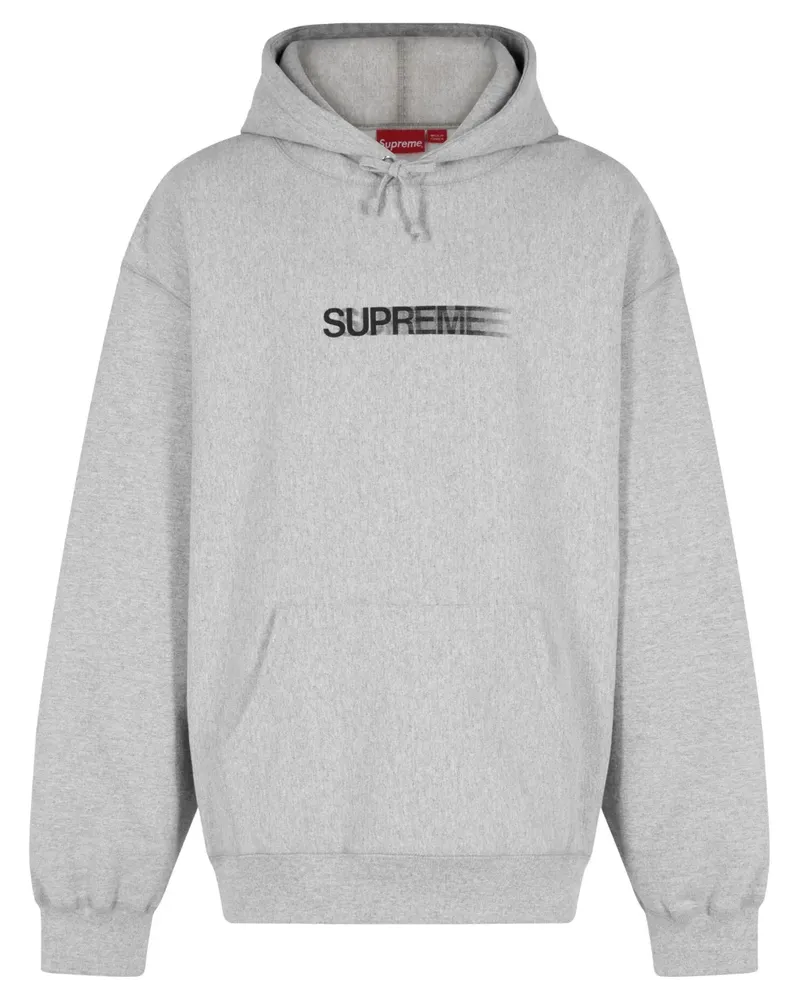 Supreme Being Hoodie mit Logo - Grau Grau