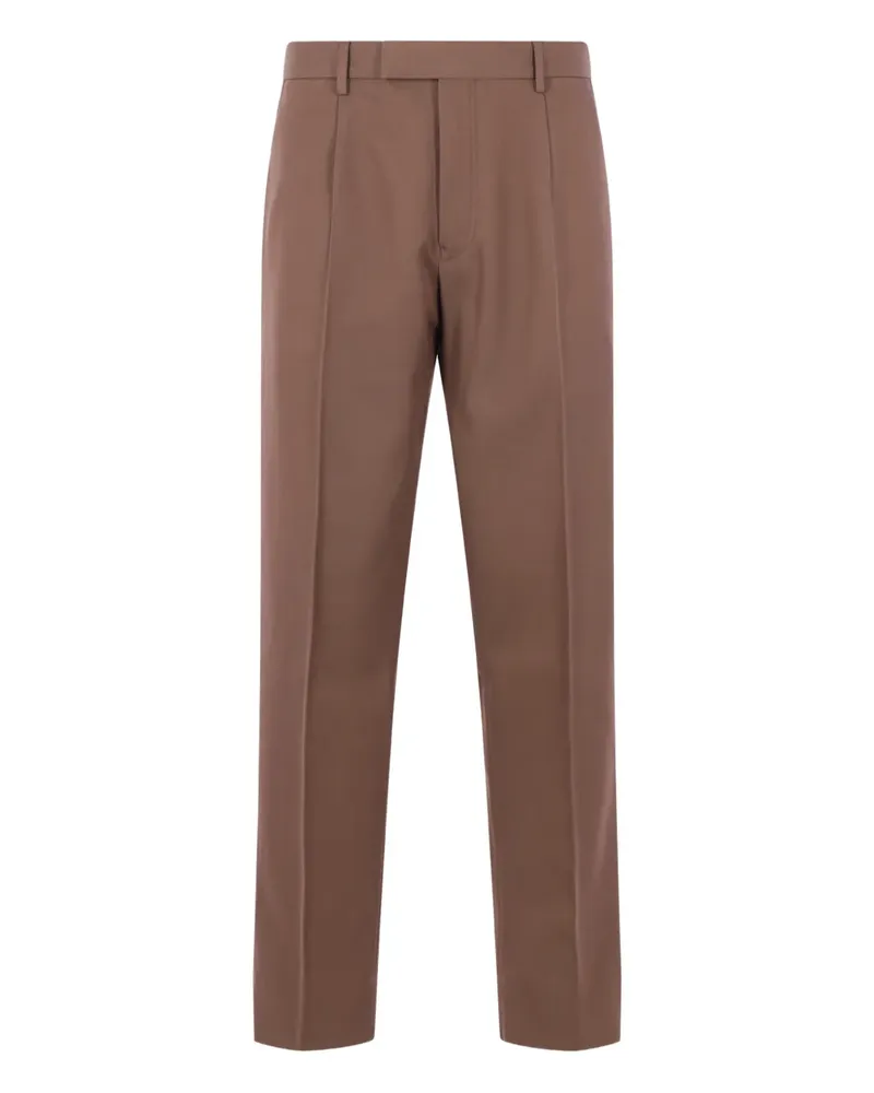 Ermenegildo Zegna tailored trousers - Braun Braun