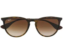 Runde Sonnenbrille - Braun