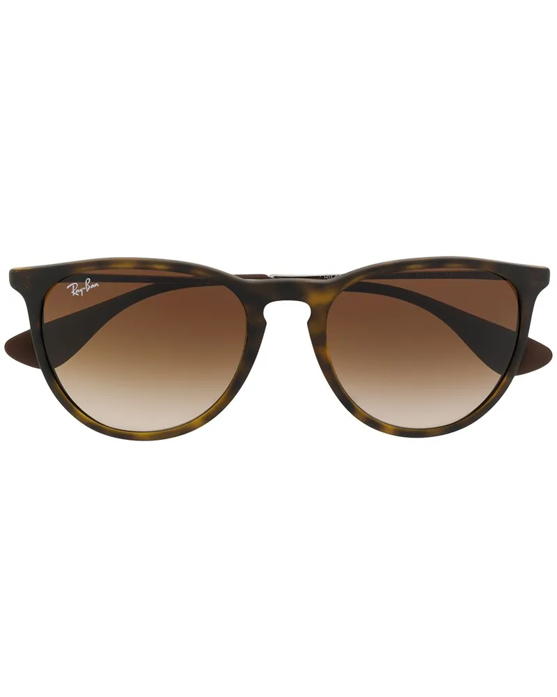 Ray Ban Runde Sonnenbrille - Braun Braun