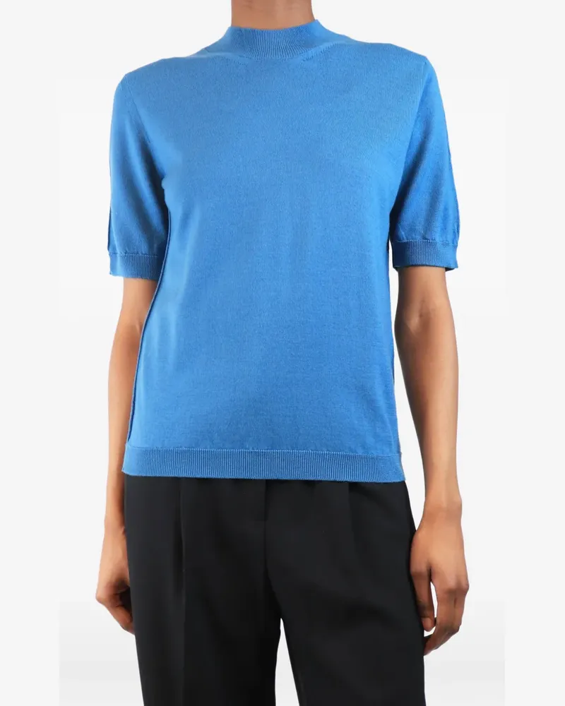 Twenty8Twelve Cecily short-sleeve sweater - Blau Blau