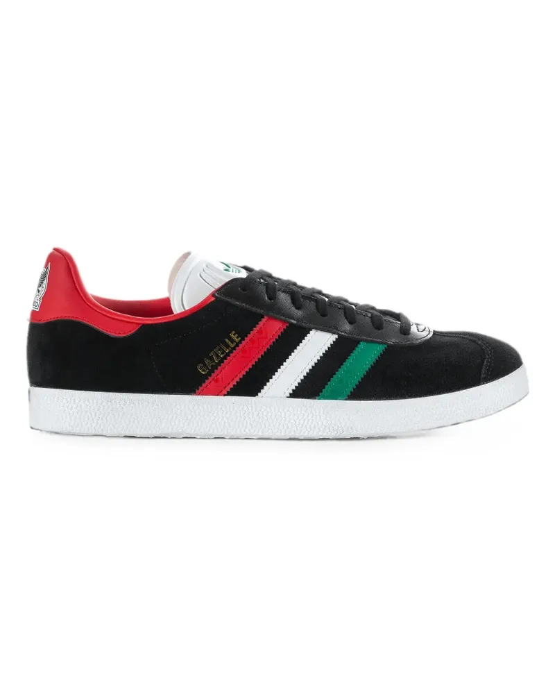 adidas x Someone Somewhere Gazelle lace-up leather sneakers - Schwarz Schwarz