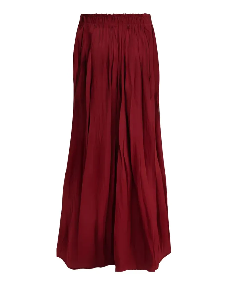 Sa Su Phi pleated elasticated-waist maxi skirt - Rot Rot