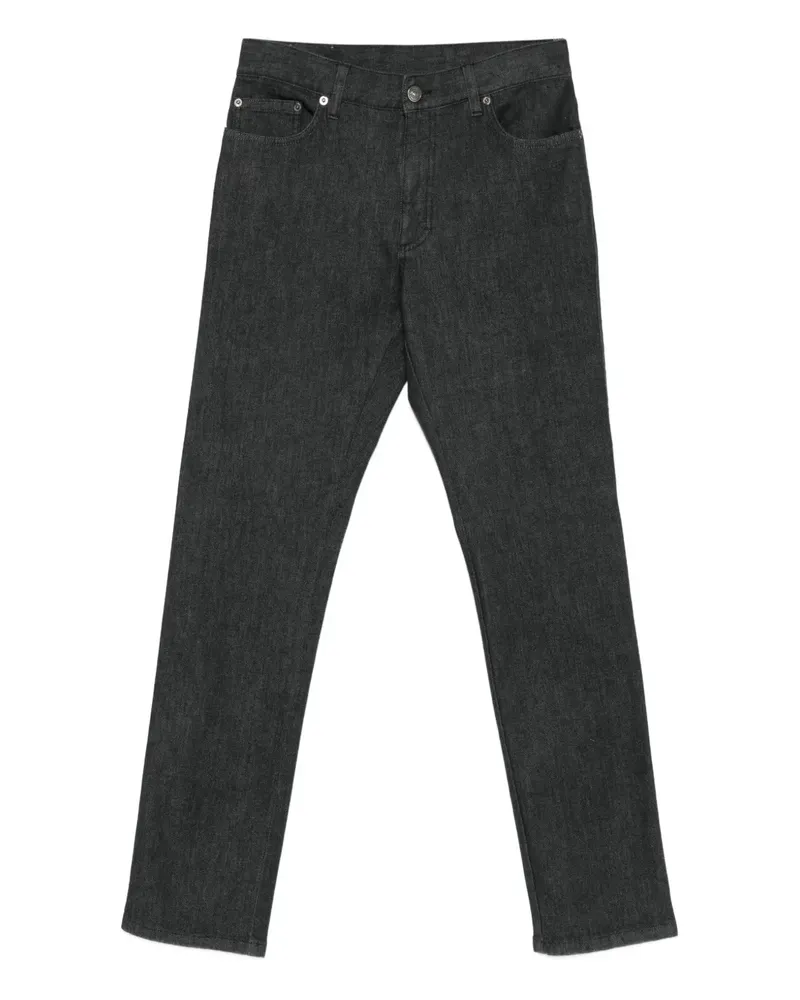 Ermenegildo Zegna Jeans mit geradem Bein - Schwarz Schwarz
