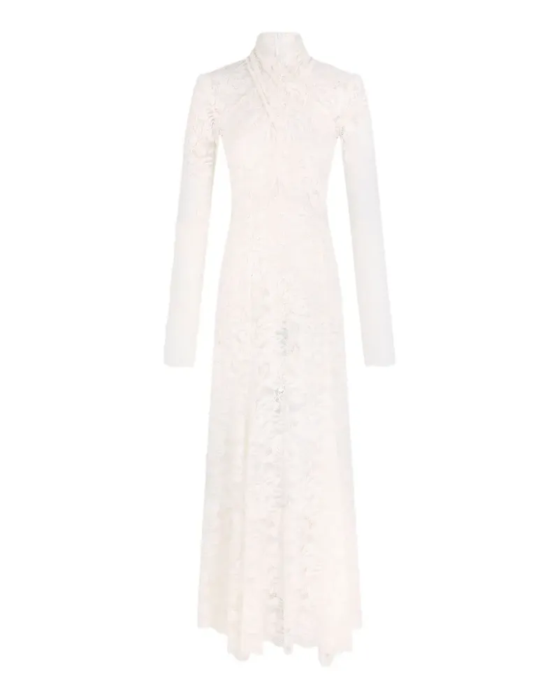 Paco Rabanne Robe Midikleid - Nude Nude