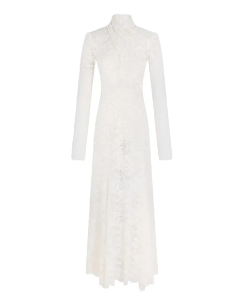 Paco Rabanne Robe Midikleid - Nude Nude