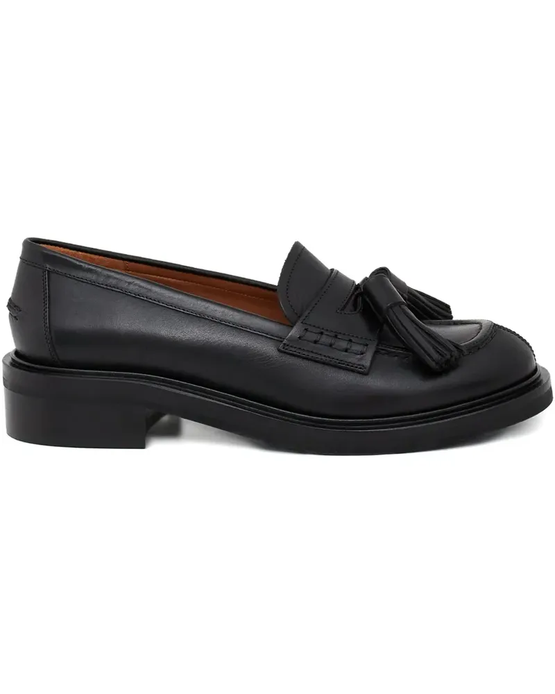 ATP Atelier Albaredo tassel round-toe loafers - Schwarz Schwarz