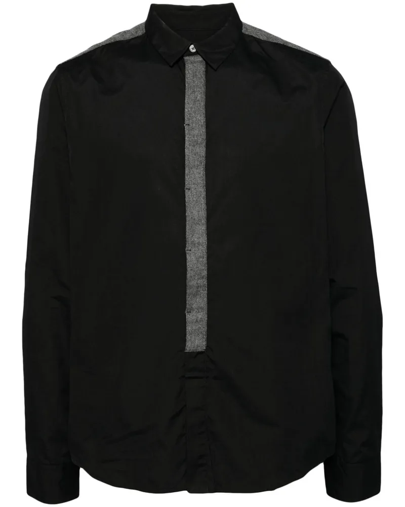 PRIVATE STOCK The Ave Hemd - Schwarz Schwarz