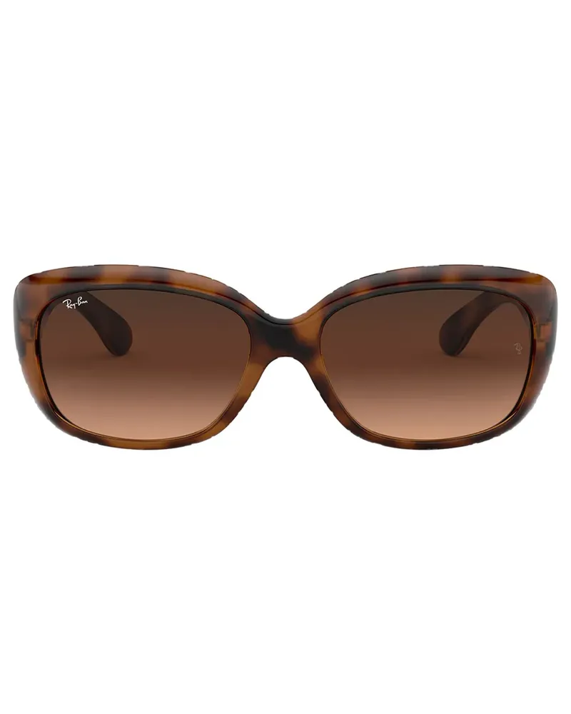Ray Ban Oversized-Sonnenbrille in Schildpattoptik - Braun Braun