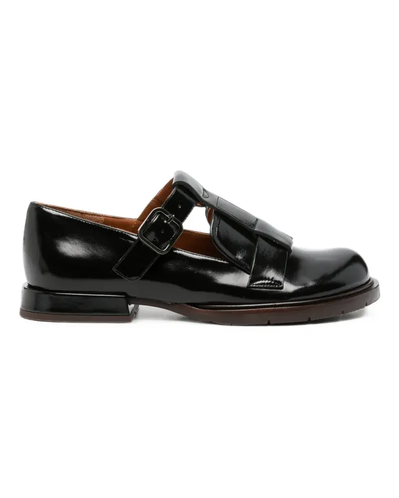 Chie Mihara Jeiyei buckle-fastening loafers - Schwarz Schwarz