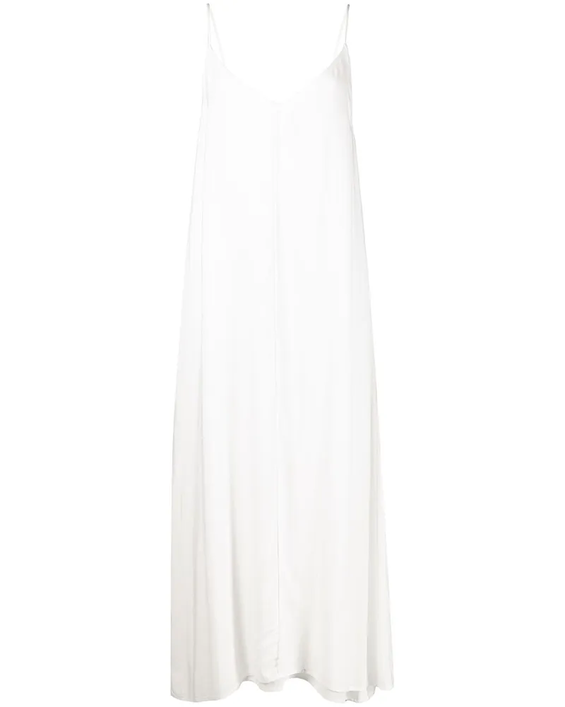 VOZ Camisole-Kleid im Layering-Look - Weiß Weiß