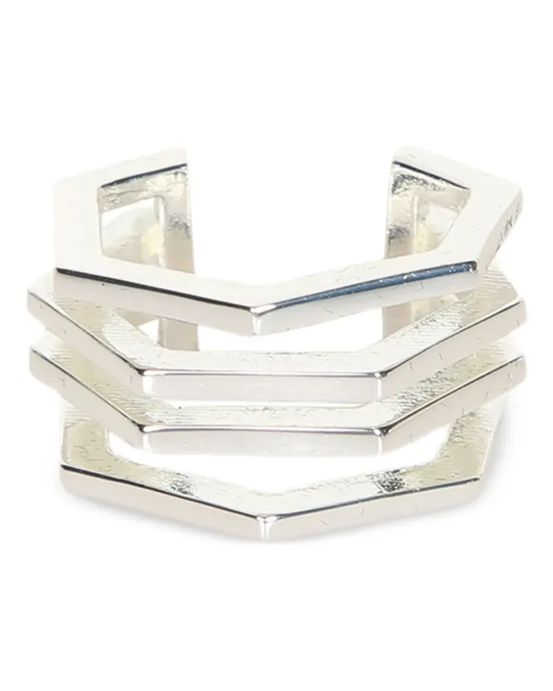 Federica Tosi Ring im Layering-Look - Silber Silber