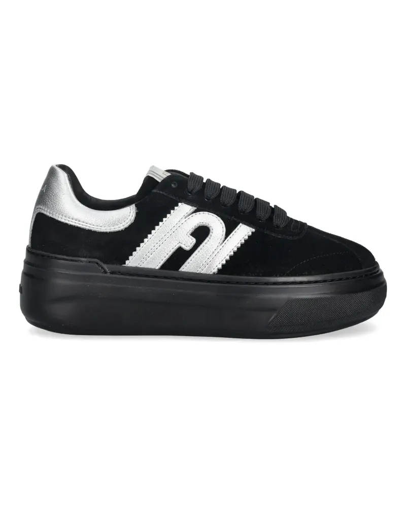 Furla Sneakers mit Logo-Detail - Schwarz Schwarz