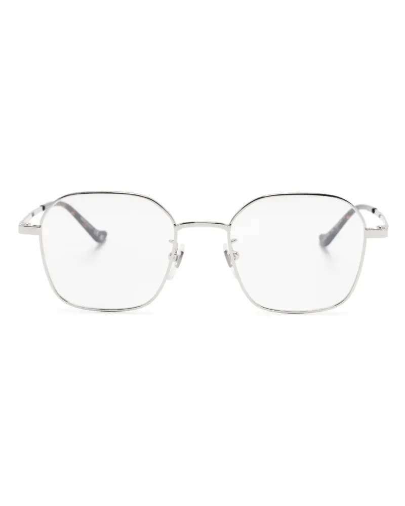 Gucci Brille mit geometrischem Gestell - Grau Grau