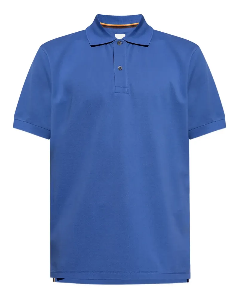 Paul Smith Poloshirt mit kurzen Ärmeln - Blau Blau