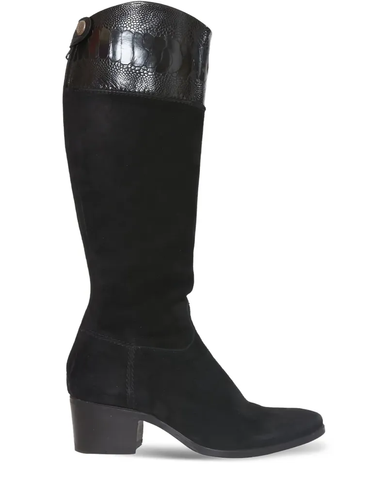 Alberto Fasciani Kniehohe Stiefel - Schwarz Schwarz