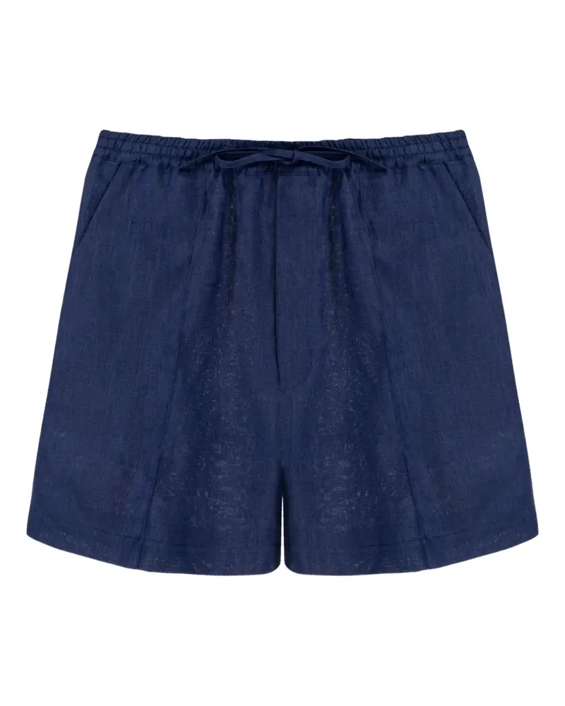 SLEEPER Shorts aus Leinen - Blau Blau