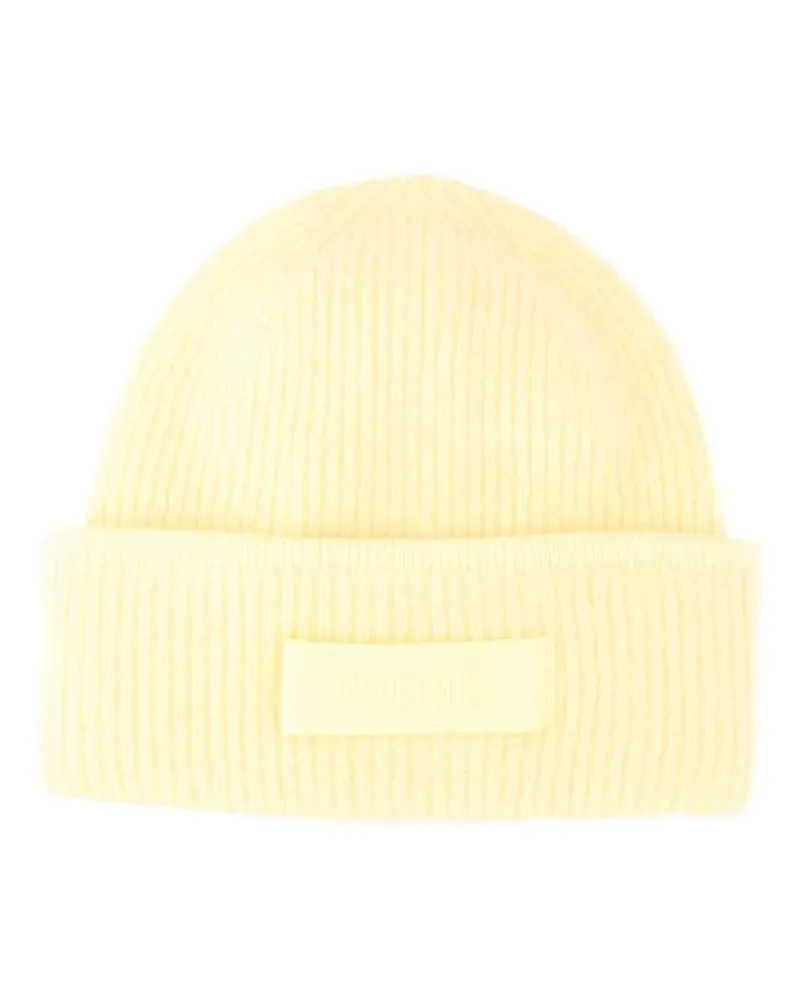 Jacquemus The Gros Grain beanie - Gelb Gelb
