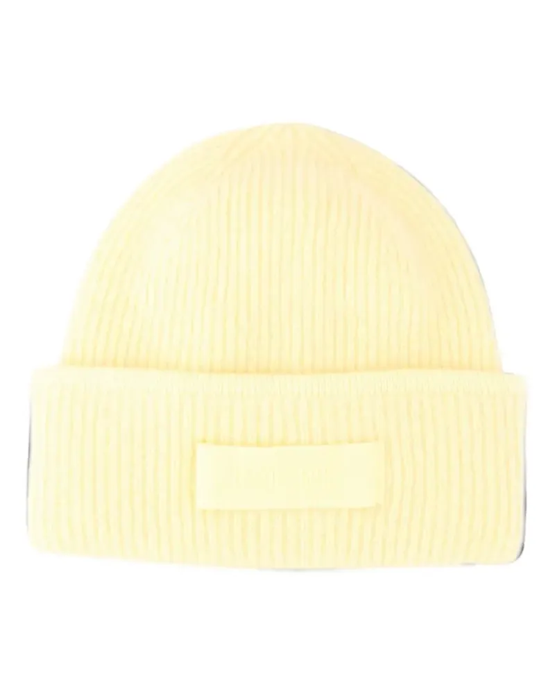 Jacquemus The Gros Grain beanie - Gelb Gelb