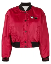 Chiara Ferragni Bomberjacke mit Motiv Rot