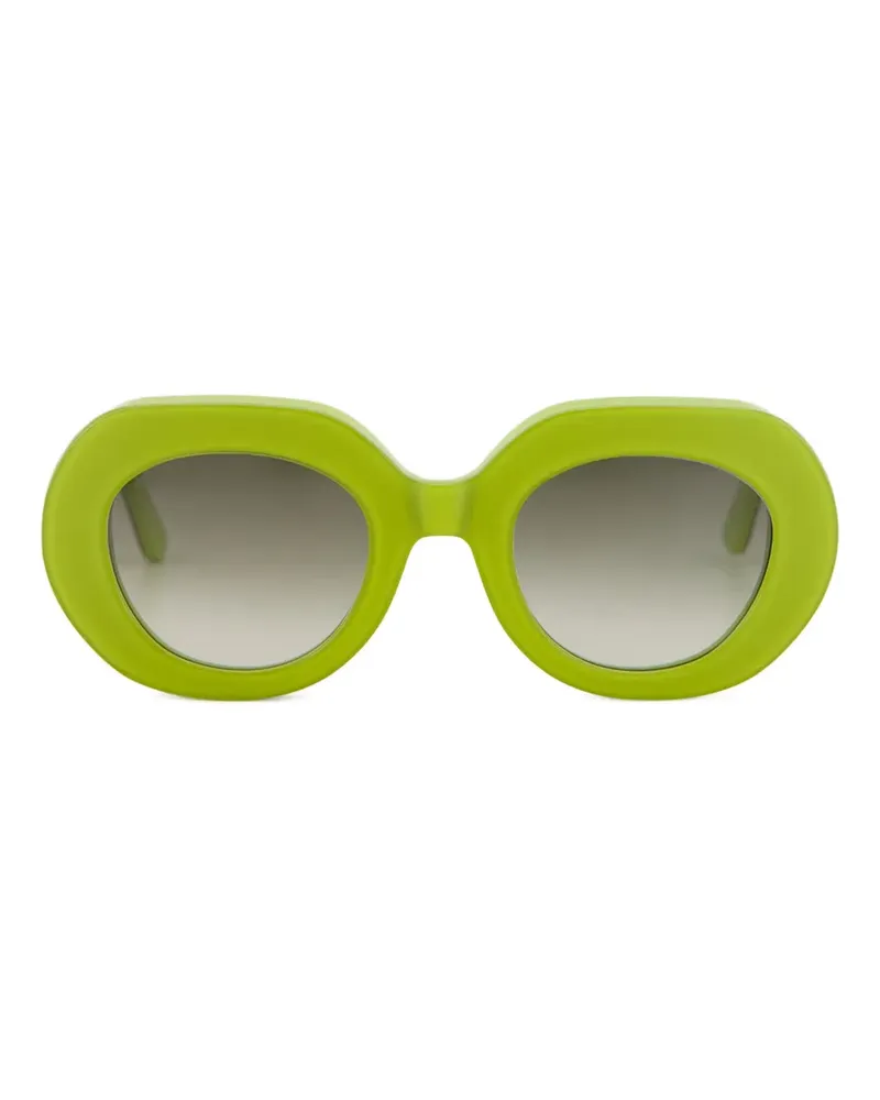 Emmanuelle Khanh Love 769 round-frame sunglasses - Grün Grün