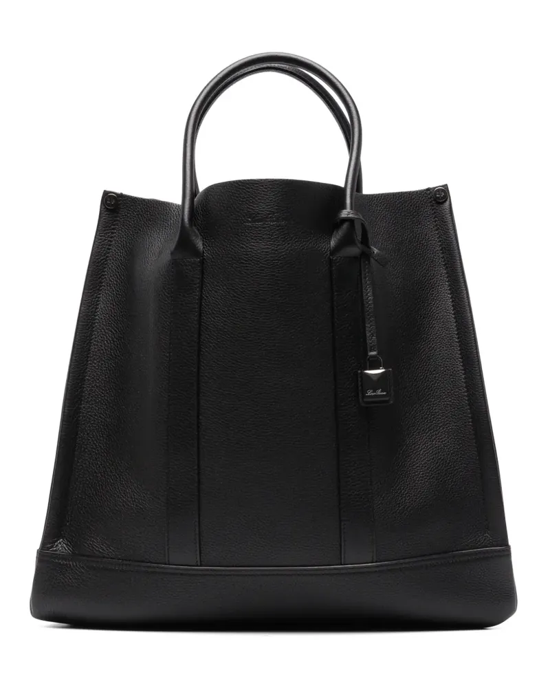 Loro Piana Kleine Beam Tote Bag - Schwarz Schwarz
