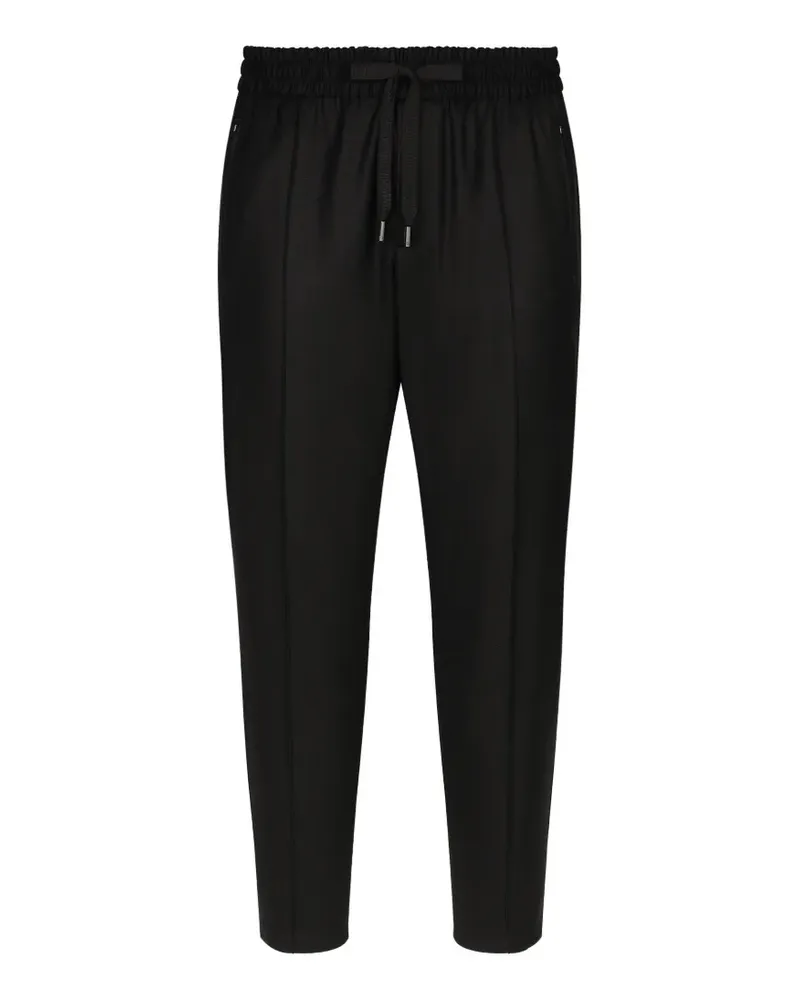 Dolce & Gabbana drawstring panelled trousers - Schwarz Schwarz