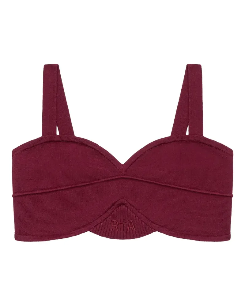 RTA Nyra Cropped-Top - Rot Rot